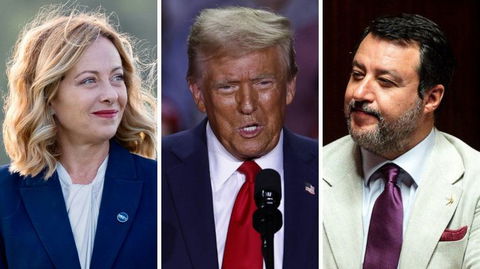 La reazione di Meloni e Salvini alla vittoria di Trump preview