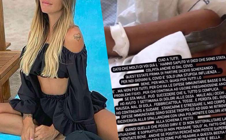 Influencer dice che il Covid-19 è un’influenza, poi lo becca in Sardegna e viene ricoverata preview