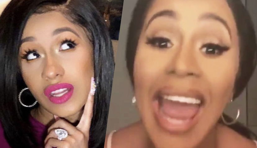 Cardi B furiosa con gli hater che hanno ritoccato le sue foto preview