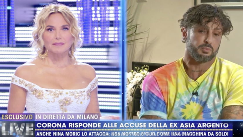 Fabrizio Corona ci prova con Barbara d’Urso: “Sei bellissima ti farò ritrovare la passione” preview