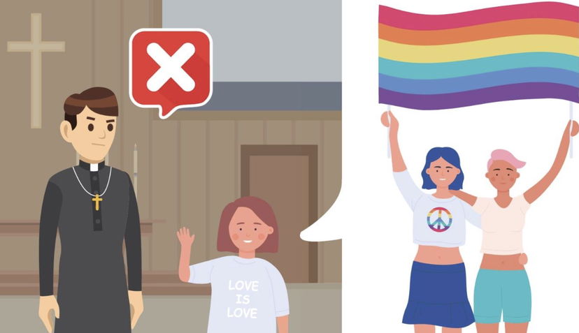 Reggio Emilia, prete rifiuta una ragazza lesbica come madrina per la cresima preview