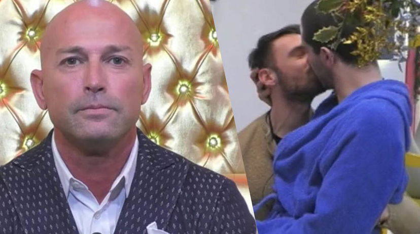 Stefano Bettarini nella bufera per aver fatto polemica sui baci gay del GF Vip preview