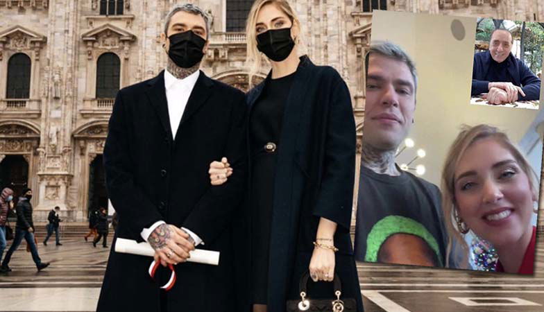 Dopo Conte, anche Berlusconi ha chiamato Chiara Ferragni e Fedez preview