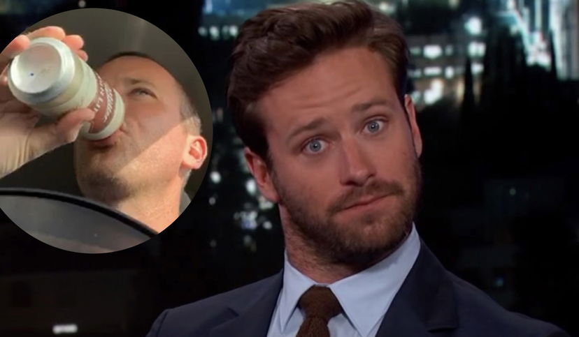 Scandalo Armie Hammer: spunta un video dove lecca della polvere dalla mano di un uomo e beve alcol mentre guida preview