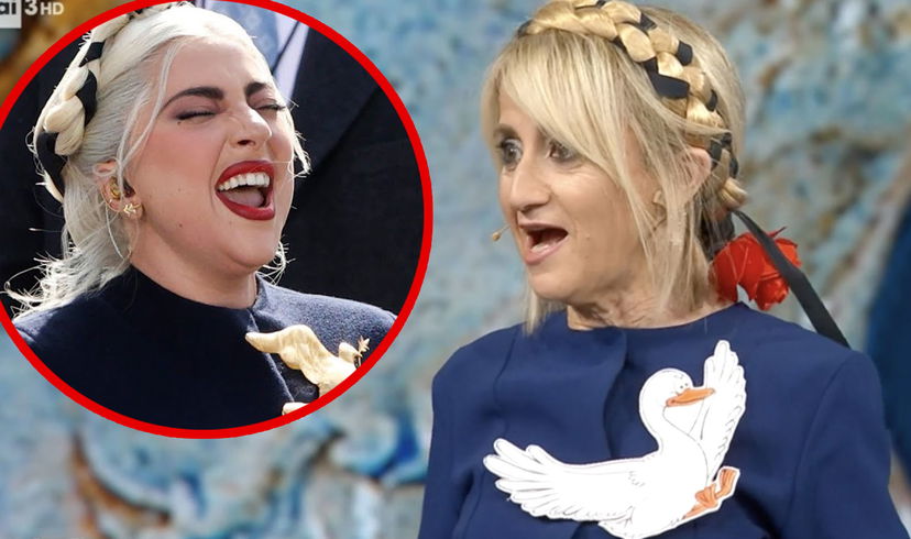 Luciana Littizzetto imita Lady Gaga e la riempie di complimenti preview
