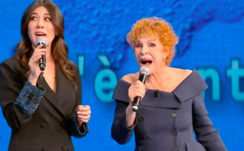 Ornella Vanoni Virginia Raffaele