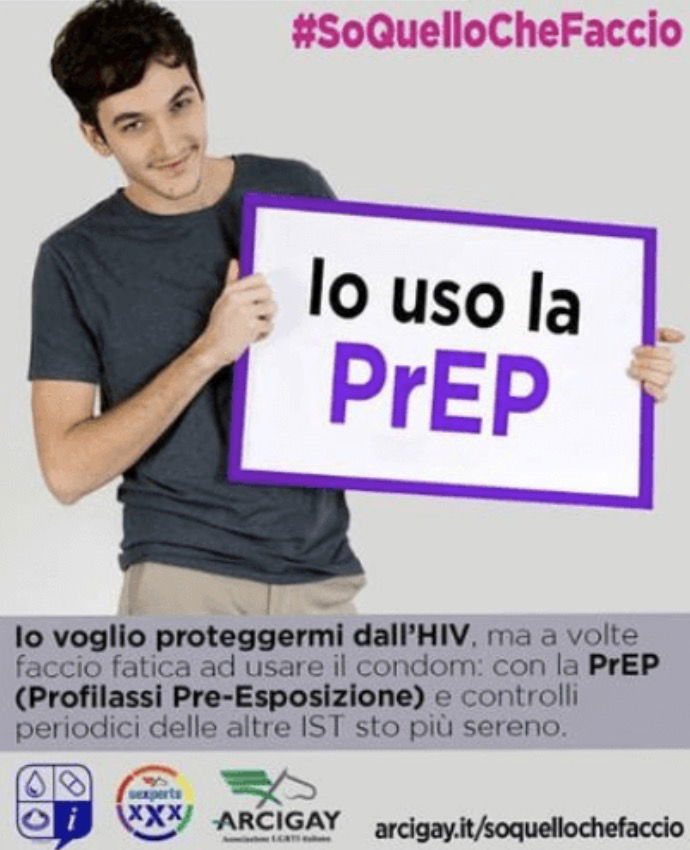 Pietro Turano, la foto originale realizzata per la campagna d'informazione