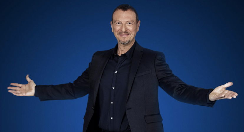 Amadeus sogna Gerry Scotti e svela perché ha voluto Barbara Palombelli a Sanremo preview