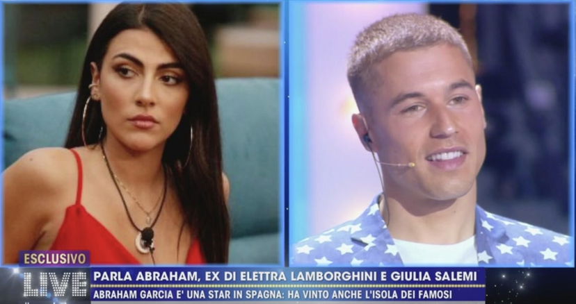 Giulia Salemi e l’ex Abraham Garcia a Live Non è la d’Urso: lei prende una decisione perfetta preview