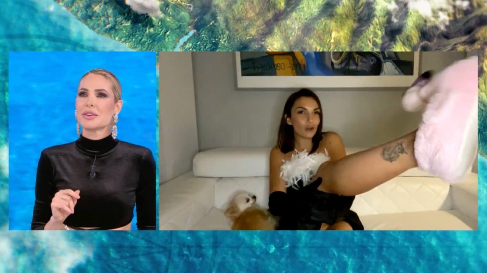 Elettra Lamborghini cane Isola dei Famosi
