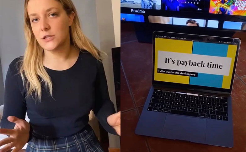 Gaia Zorzi mostra a Tommaso tutti i vip e le pagine che hanno parlato male di lui preview