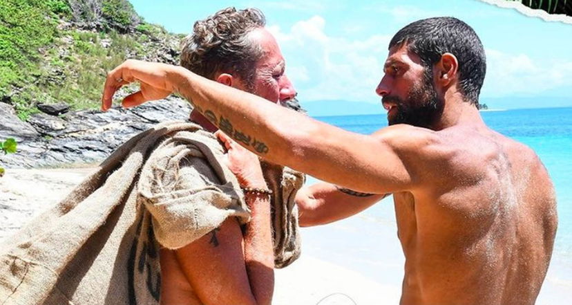 Brando Giorgi non saluta Beppe Braida che è stato costretto a ritirarsi e gli altri naufraghi sbottano: “Schifo d’uomo” preview