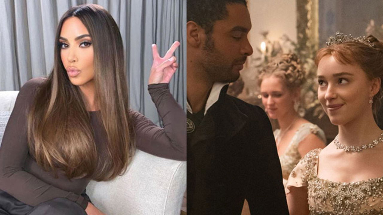 Kim Kardashian Bridgerton