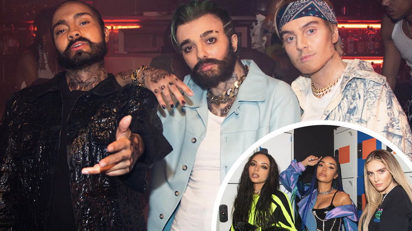 Le Little Mix tornano in tre e diventano dei bei maschioni nel video di Confetti preview