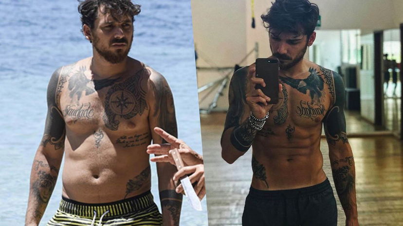 Andrea Cerioli, la fidanzata commenta il suo cambiamento fisico preview