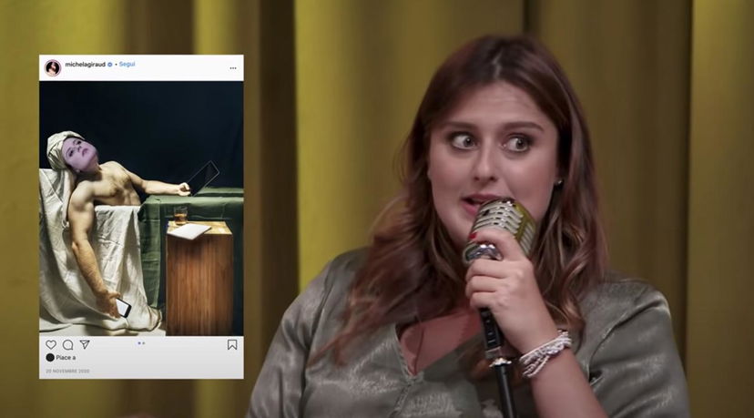 Il testo (pieno di asterischi) del nuovo singolo trash di Michela Giraud nato a LOL – Chi Ride È Fuori preview