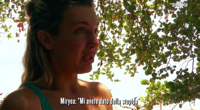 Miryea piange a L’Isola dei Famosi, ma è giallo di chi sia la colpa preview