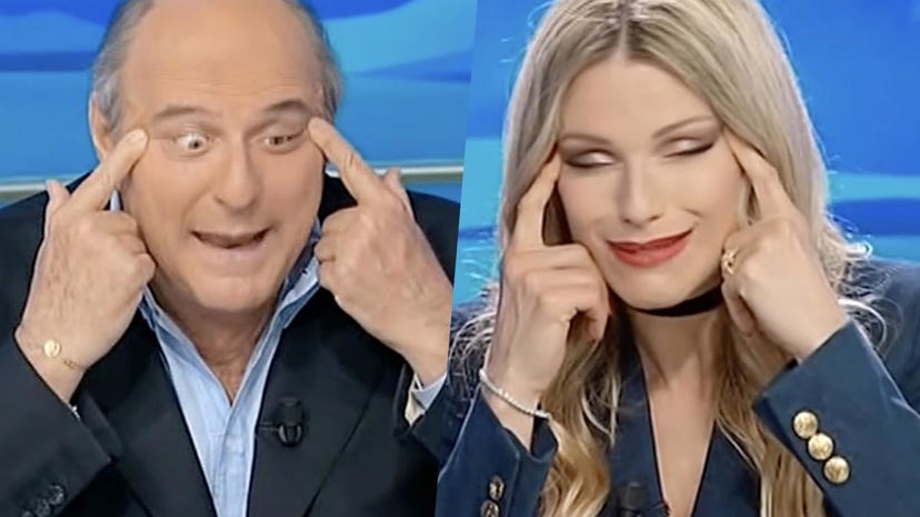 Striscia la Notizia: Gerry Scotti e Michelle Hunziker cinesi fanno scattare una polemica che arriva fino in America preview