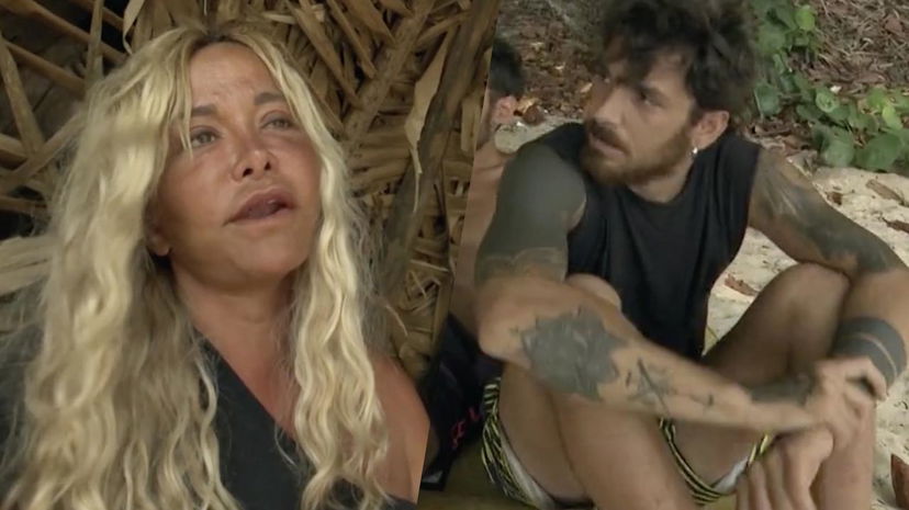 Vera Gemma e Andrea Cerioli si scontrano a L’Isola dei Famosi preview