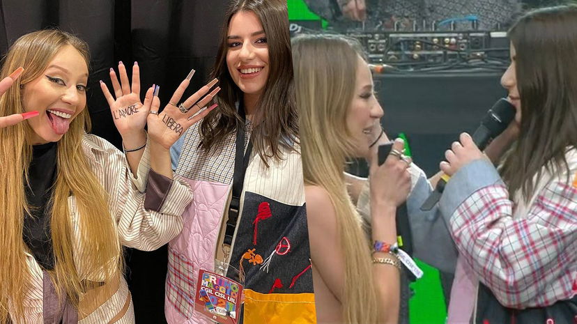 Federica Carta e Chadia Rodriguez contro l’omofobia durante il Concertone del Primo Maggio preview