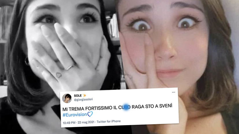 La fidanzata di Damiano dei Maneskin esulta sui social la vittoria all’Eurovision preview