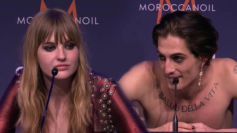 Victoria, Damiano, Ethan e Thomas rispondono alle accuse di aver usato droga all’Eurovision preview