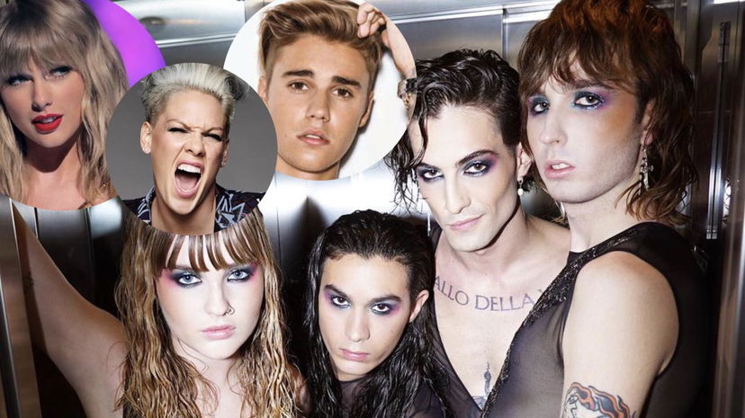 Maneskin battono Taylor Swift e Justin Bieber: nuovo record della band italiana preview