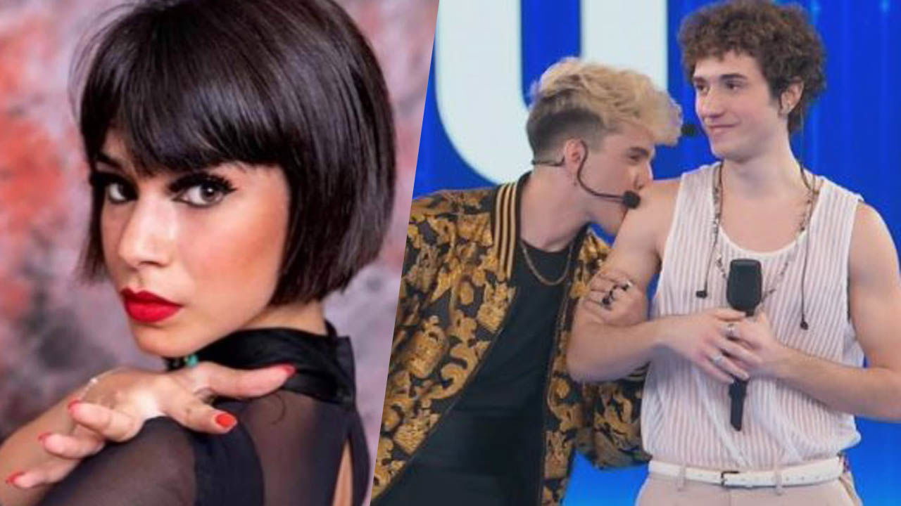 Martina Miliddi e Aka7even ad Amici