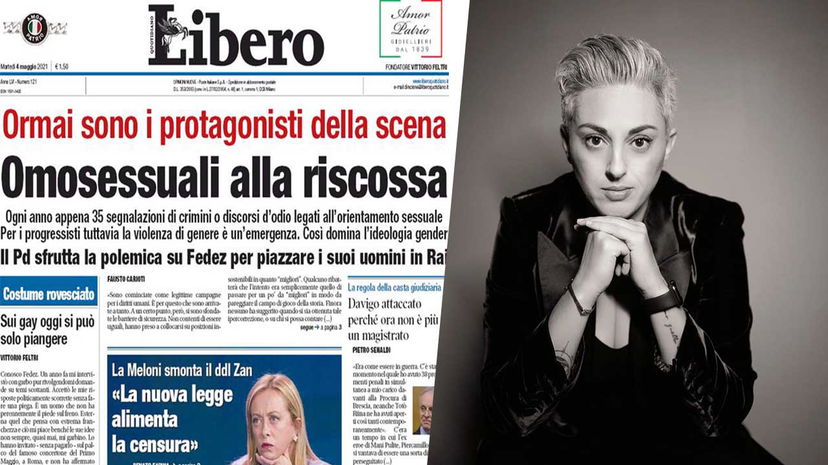 Omosessuali alla riscossa: il titolo di Libero e la splendida risposta di un’attivista preview