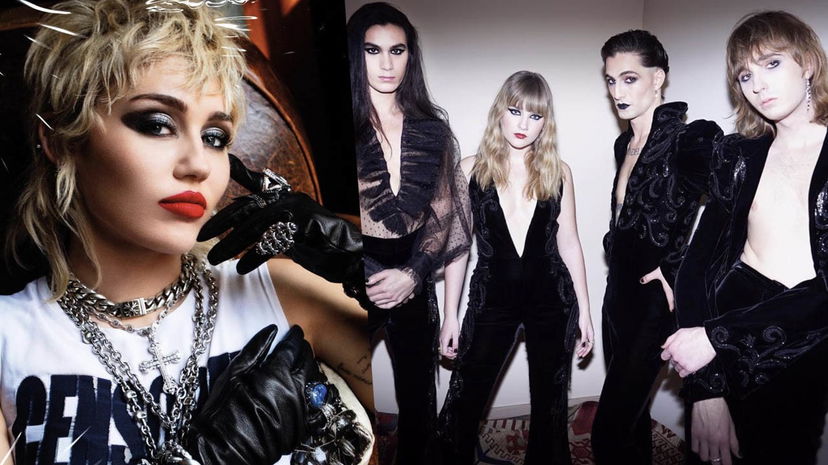 Maneskin scrivono a Miley Cyrus dopo che lei li ha seguiti preview