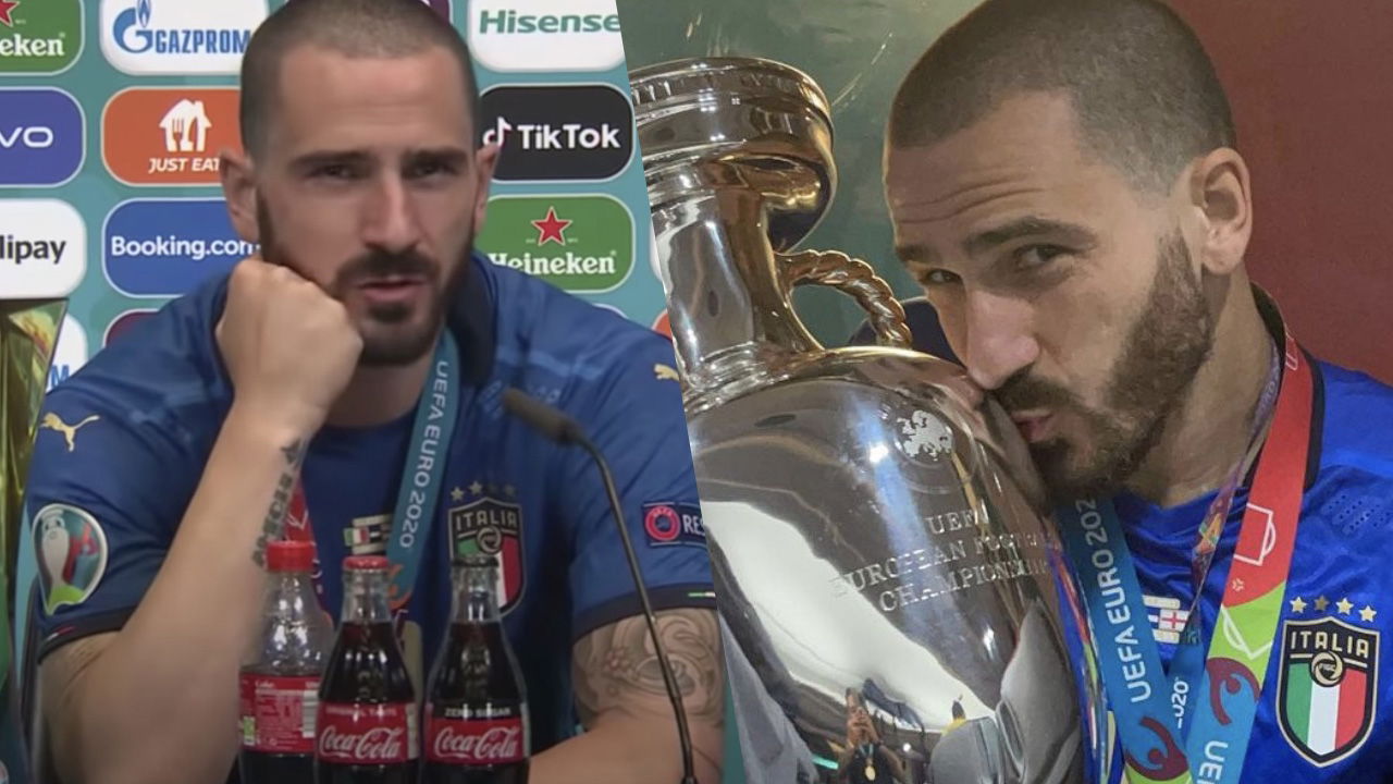 Bonucci risponde ai tifosi dell'Inghilterra
