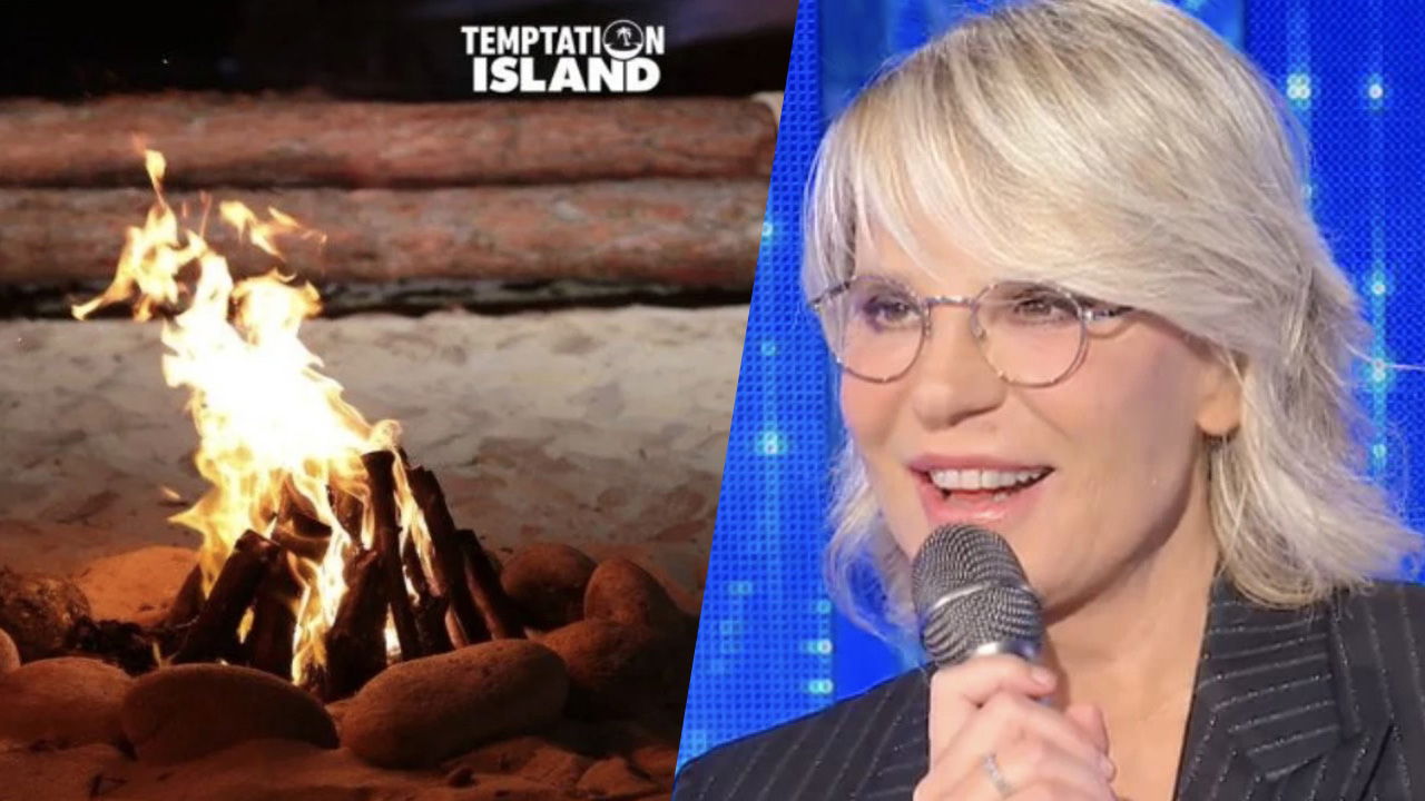 Maria De Filippi a Temptation Island parla Raffaella