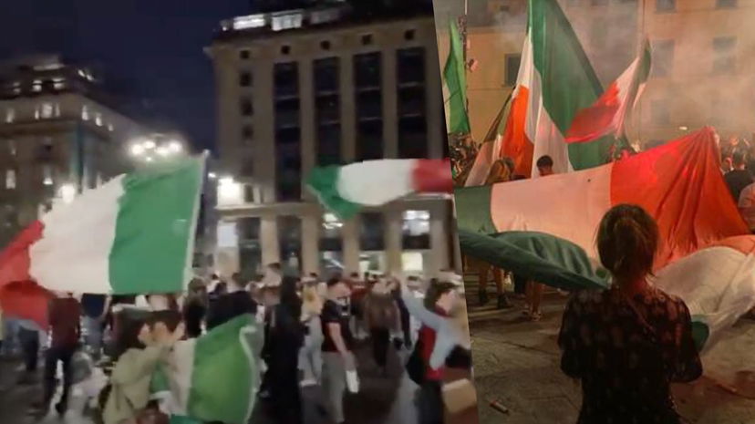 Scozzesi festeggiano per strada la vittoria dell’Italia: “Edimburgo e Glasgow come Roma” preview