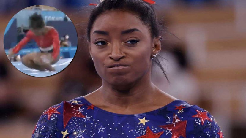 Simone Biles ritirata dalle Olimpiadi per un problema mentale, ecco il suo ultimo salto problematico preview