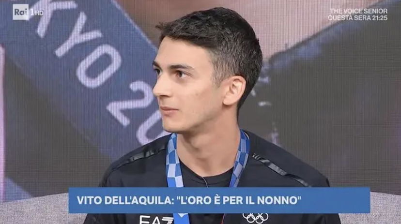 Beppe Convertini fa una gaffe imbarazzante con Vito Dell’Aquila, medaglia d’oro alle Olimpiadi preview