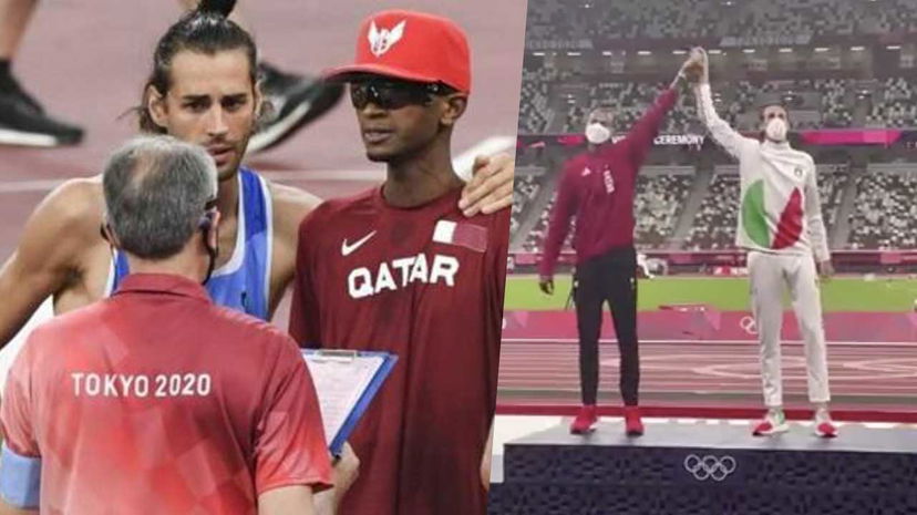Gianmarco Tamberi e Mutaz Barshim si premiano l’un l’altro e coronano un’amicizia preview