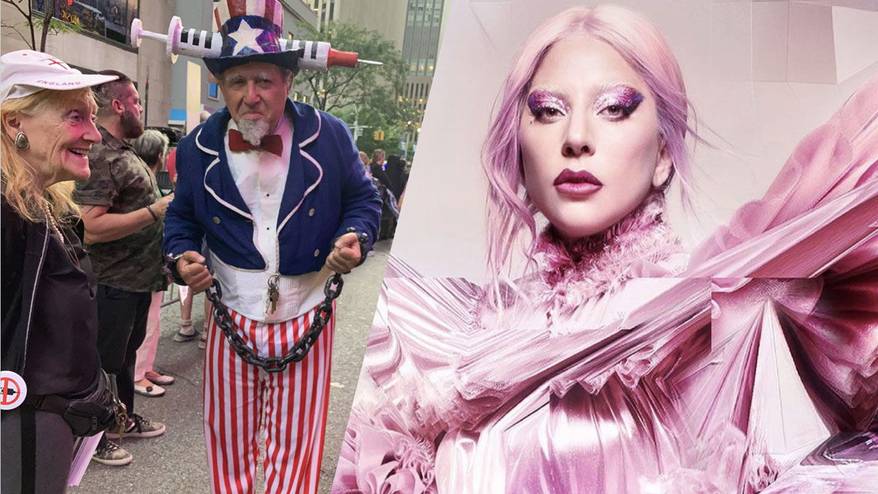 No Vax su Lady Gaga