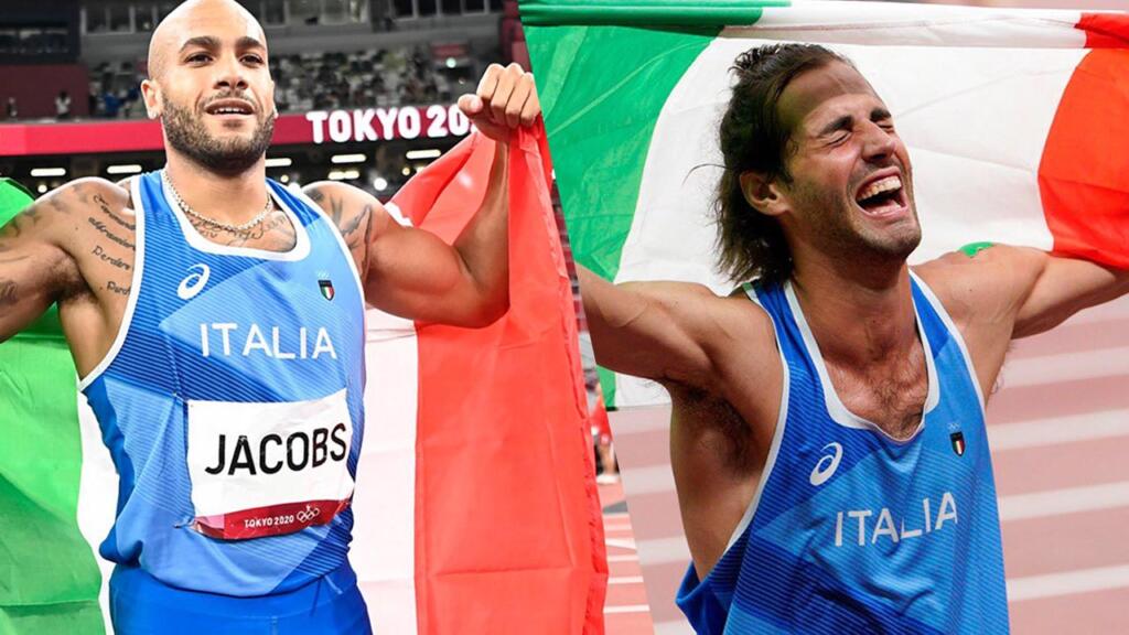 Marcell Jacobs e Gianmarco Tamberi vincono l'oro alle ...