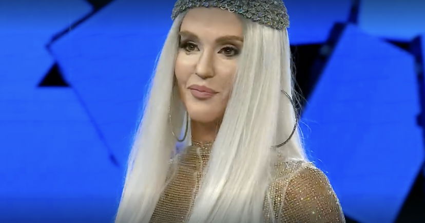 Federica Nargi imita Baby K e arriva ultima preview