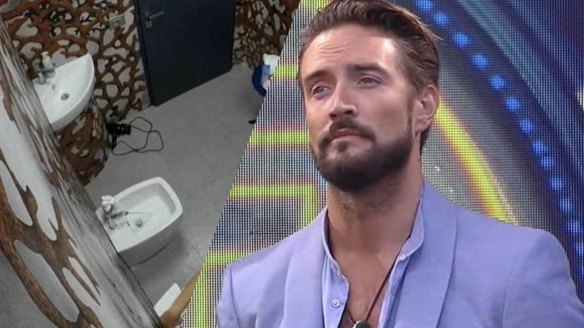 Alex Belli, momento imbarazzante in bagno: beccato sul più bello preview