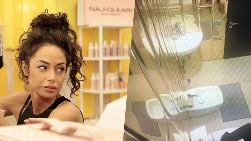 Raffaella Fico becca nel bagno uno dei maschi del GF Vip in un momento molto privato preview