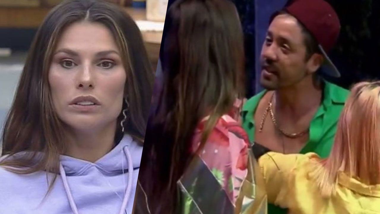 Dayane Mello litiga con Rico e fa uno scivolone