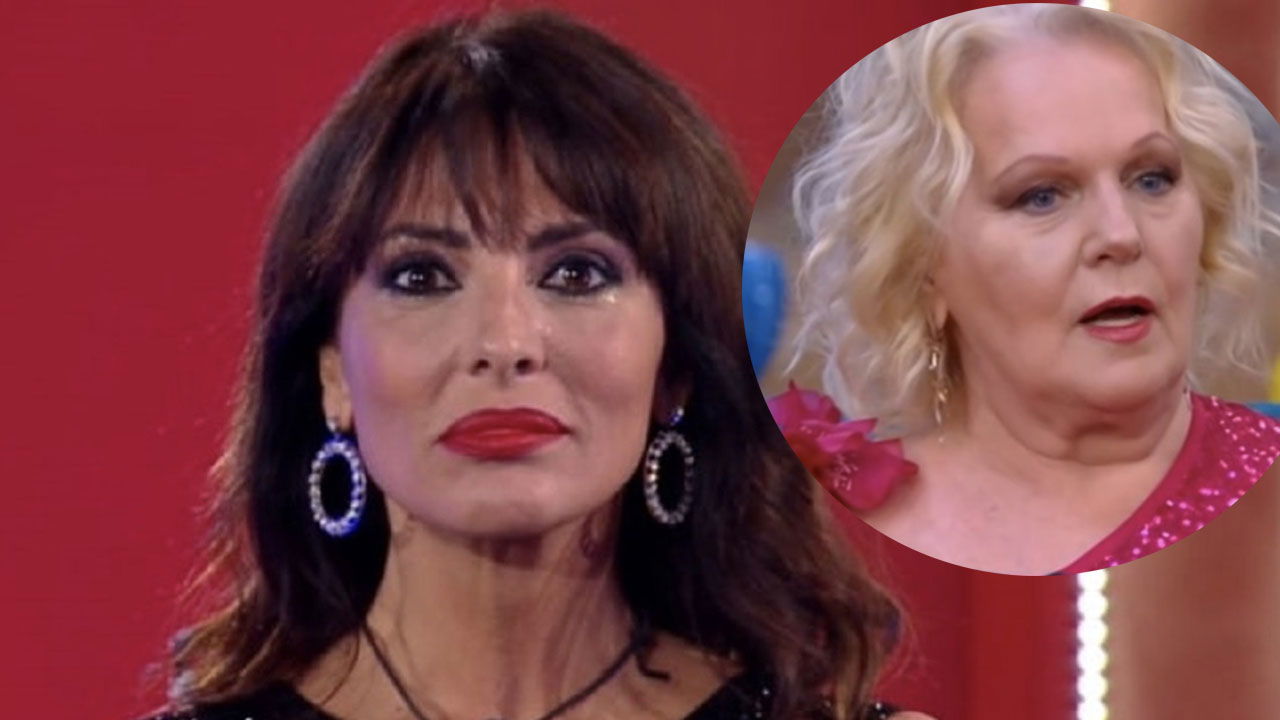 Miriana Trevisan offesa da Katia Ricciarelli che parla con Davide