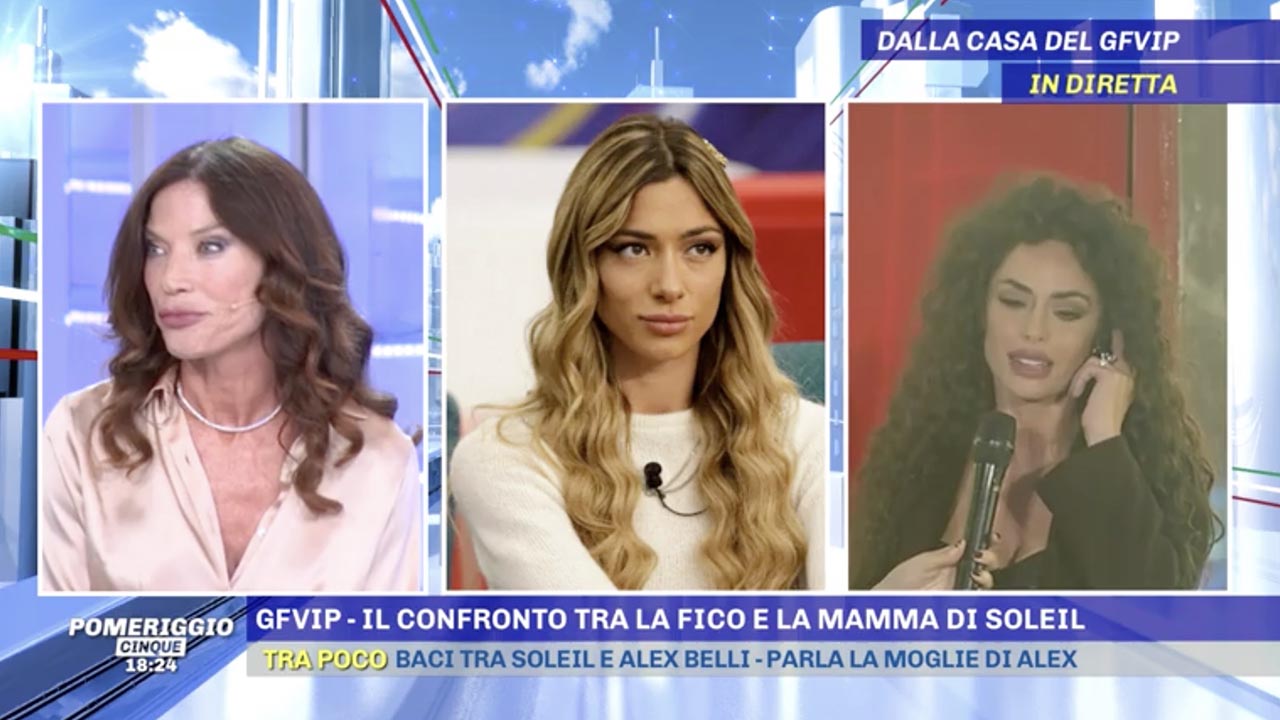 Wendy la mamma di Soleil litiga con Raffaella