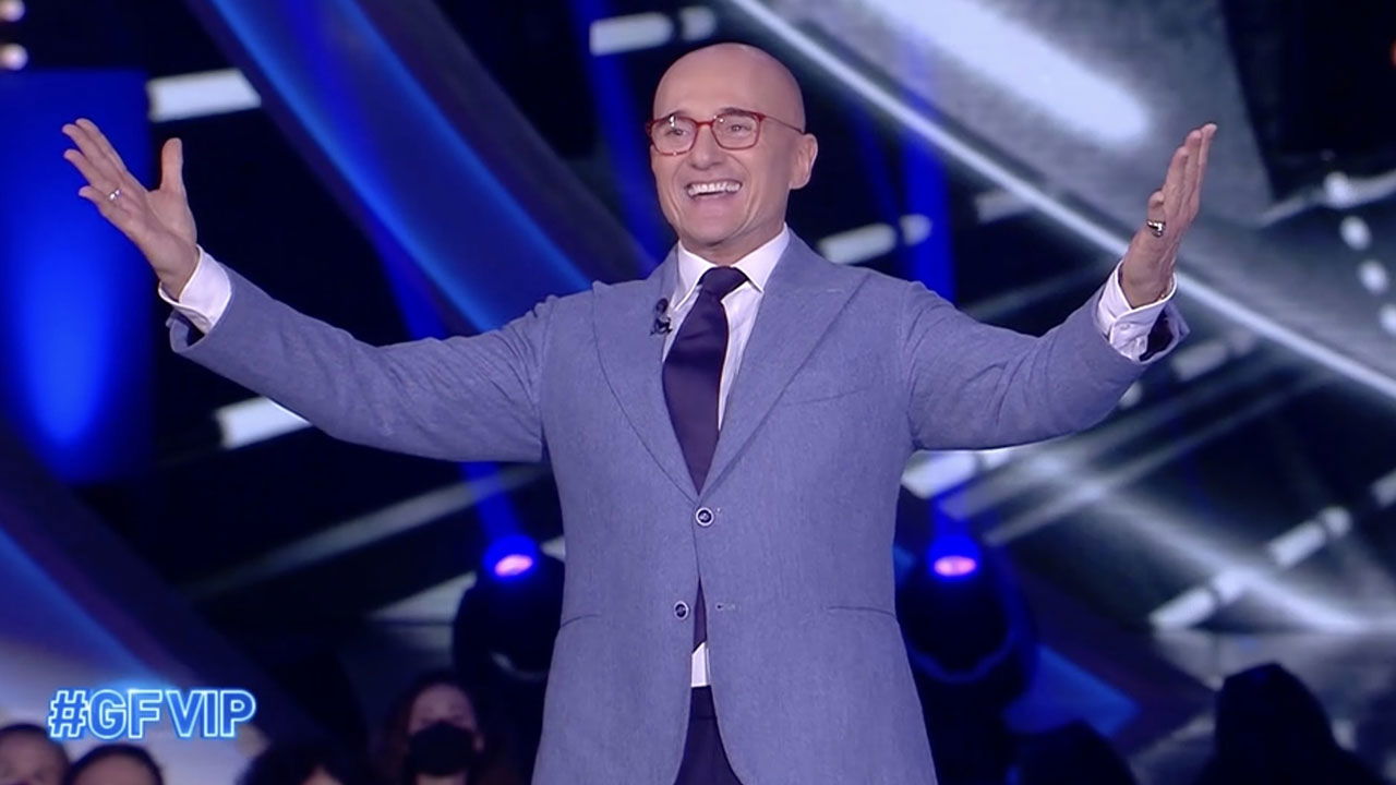 signorini ascolti grande fratello vip alfonso signorini