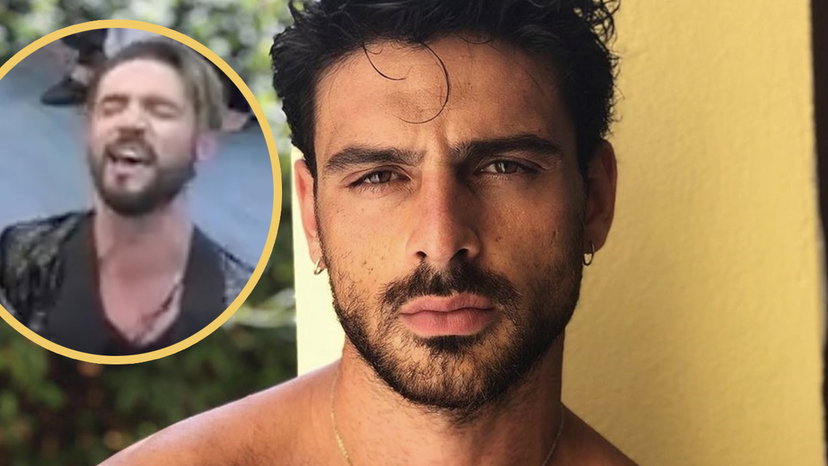 Michele Morrone ascolta Alex Belli che canta e scoppia a ridere: la reazione dell’attore preview