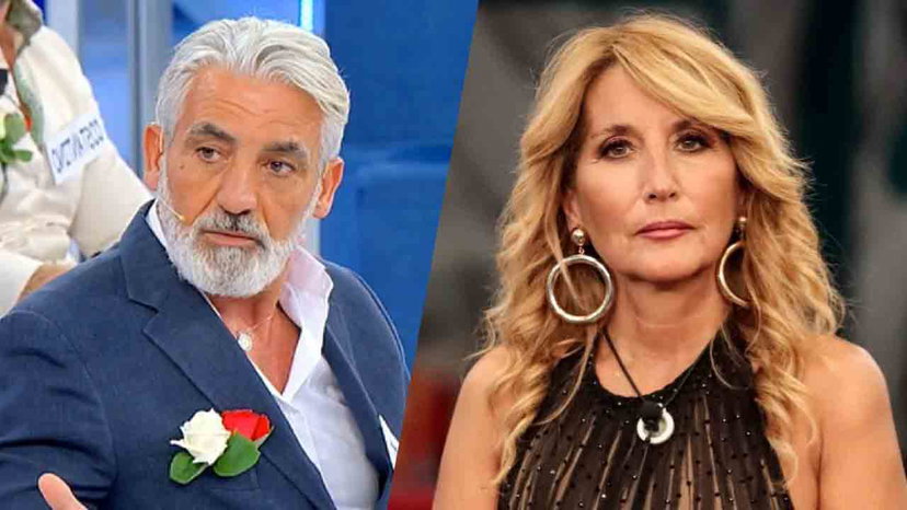 Biagio Di Maro, Gianni Sperti gli spia il telefono: “Perché chatti con Jo Squillo?” preview