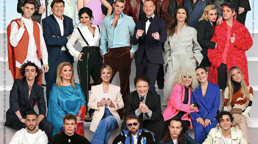 Sanremo 2022: la cover di Sorrisi, le canzoni in gara, gli ospiti ed i duetti preview