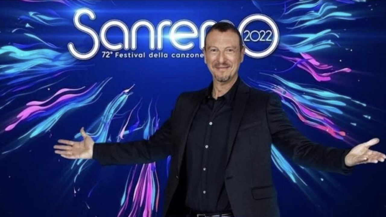 Palco e scenografia di Sanremo 2022