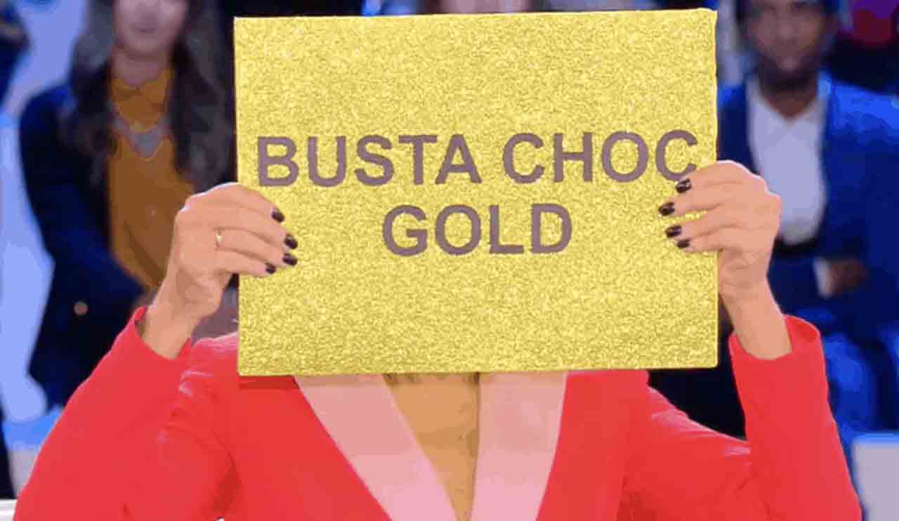 barbara d'urso busta gold choc